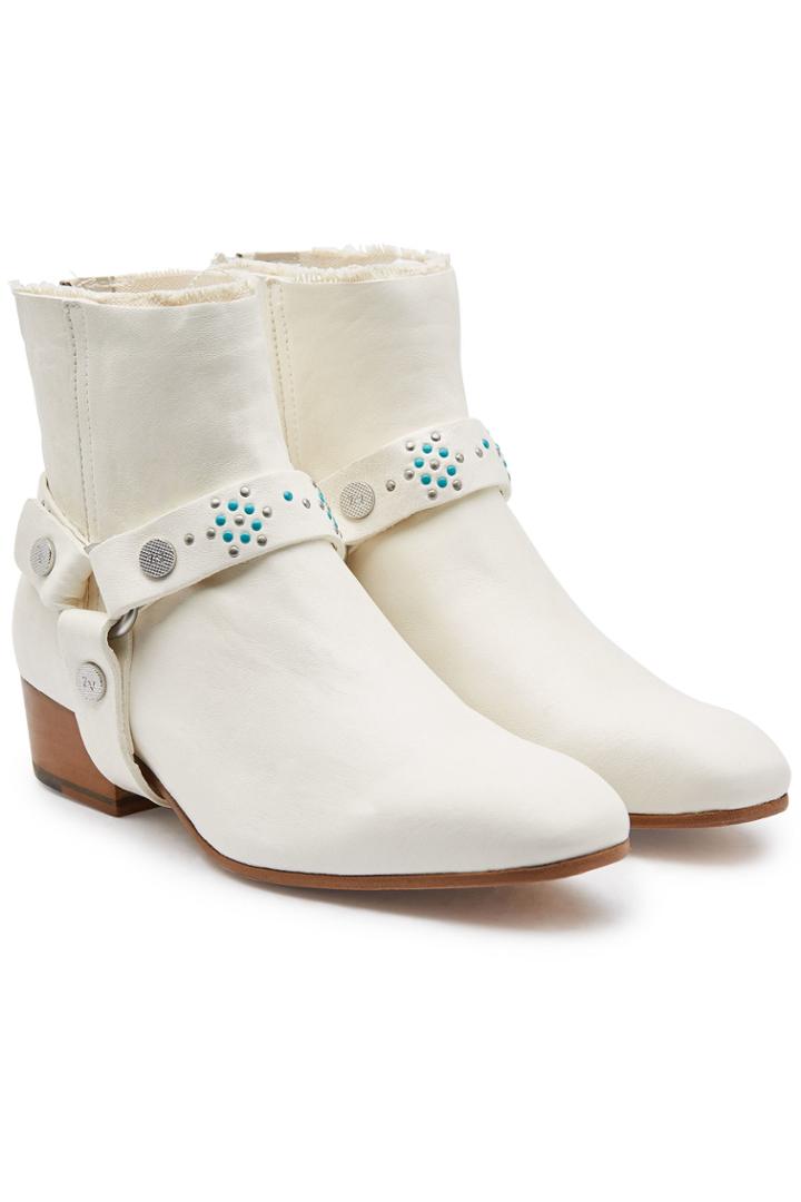 Zadig & Voltaire Zadig & Voltaire Sonlux Leather Ankle Boots