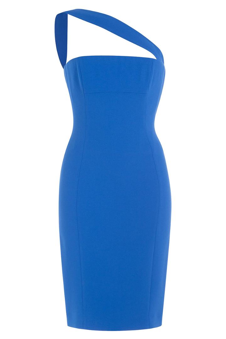 Dsquared2 Dsquared2 One Shoulder Dress - Blue