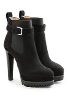 Sergio Rossi Sergio Rossi Suede Ankle Boots With Gripped Sole