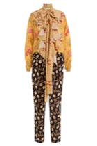 Faith Connexion Faith Connexion Printed Silk Jumpsuit - Florals