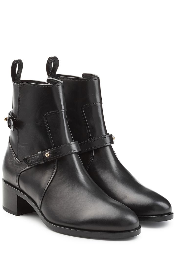 Pierre Hardy Pierre Hardy Leather Ankle Boots - Black