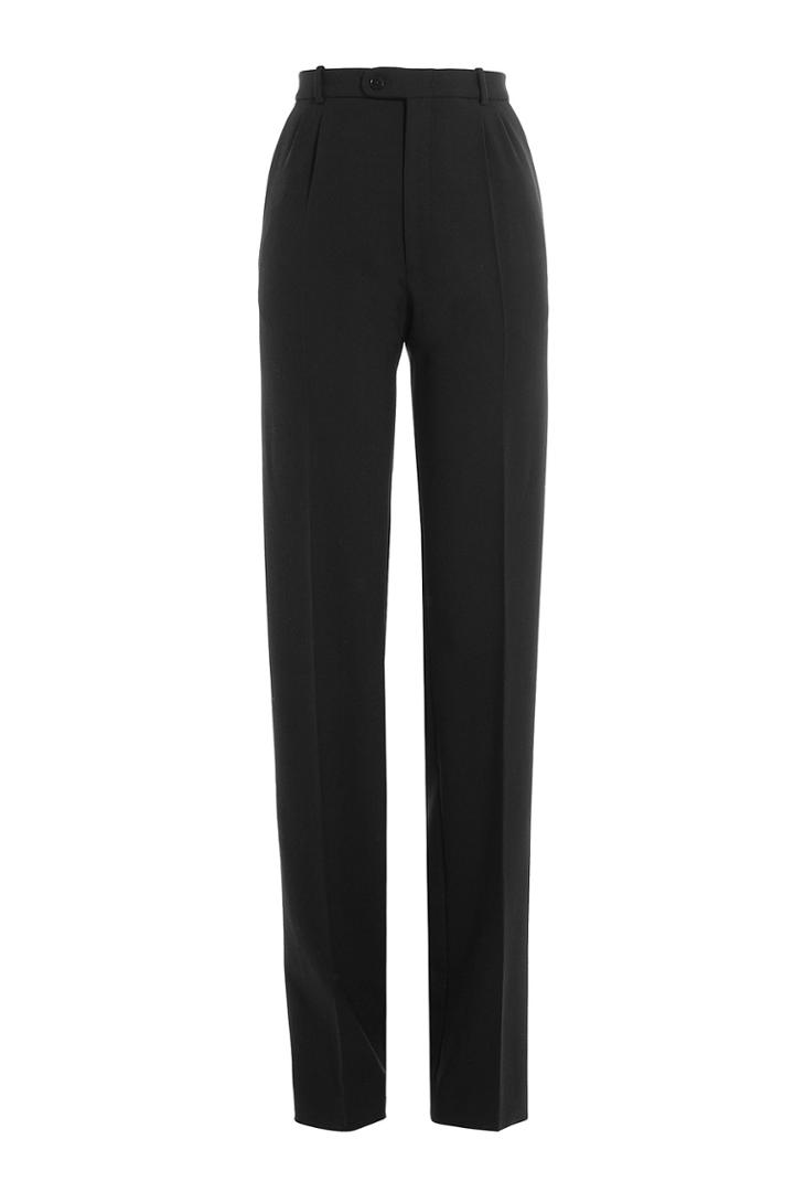Joseph Joseph Wide Leg Virgin Wool Pants - Black