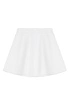 Red Valentino Red Valentino Cotton-blend Mini Circle Skirt - White