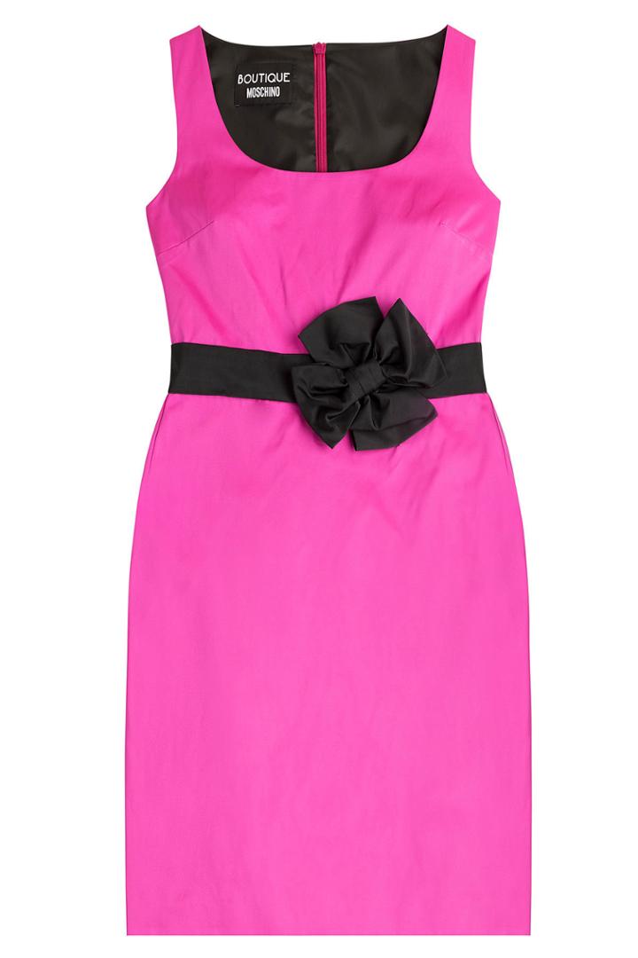 Boutique Moschino Boutique Moschino Cocktail Dress With Bow Sash