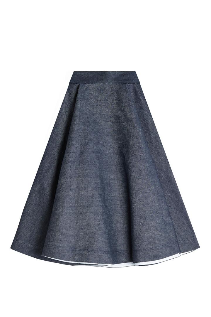 Calvin Klein 205w39nyc Calvin Klein 205w39nyc Denim Midi Skirt