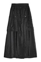 Nina Ricci Nina Ricci Taffeta Midi Skirt