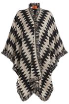 Missoni Missoni Wool Blend Cape Cardigan - Camel