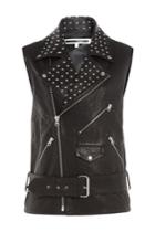 Mcq Alexander Mcqueen Mcq Alexander Mcqueen Embellished Leather Vest