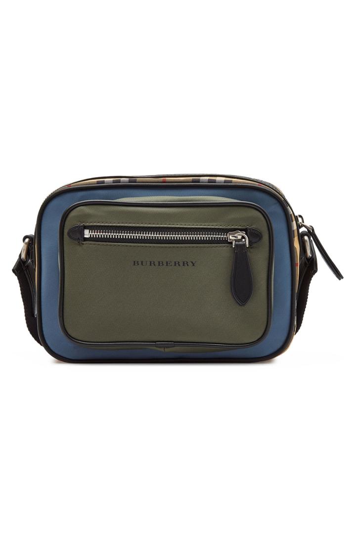 Burberry Burberry Colorblock Vintage Check Crossbody Bag