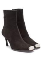 Calvin Klein 205w39nyc Calvin Klein 205w39nyc Winsaz Suede Ankle Boots With Leather