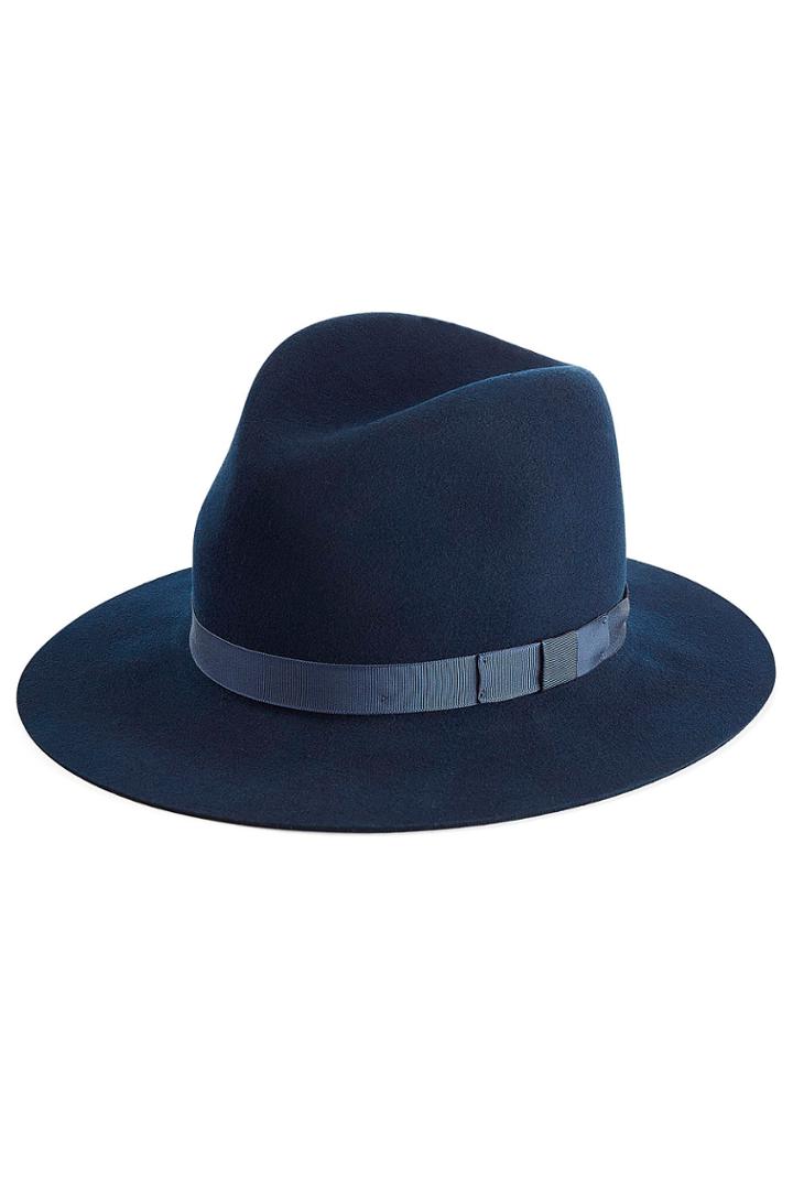 Rag & Bone Rag & Bone Floppy Brim Fedora - Blue