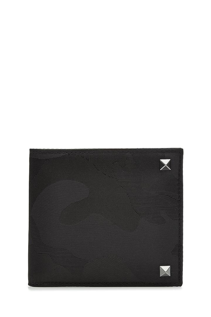 Valentino Valentino Rockstud Wallet With Leather