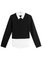 Steffen Schraut Steffen Schraut Pullover With Shirt Detail