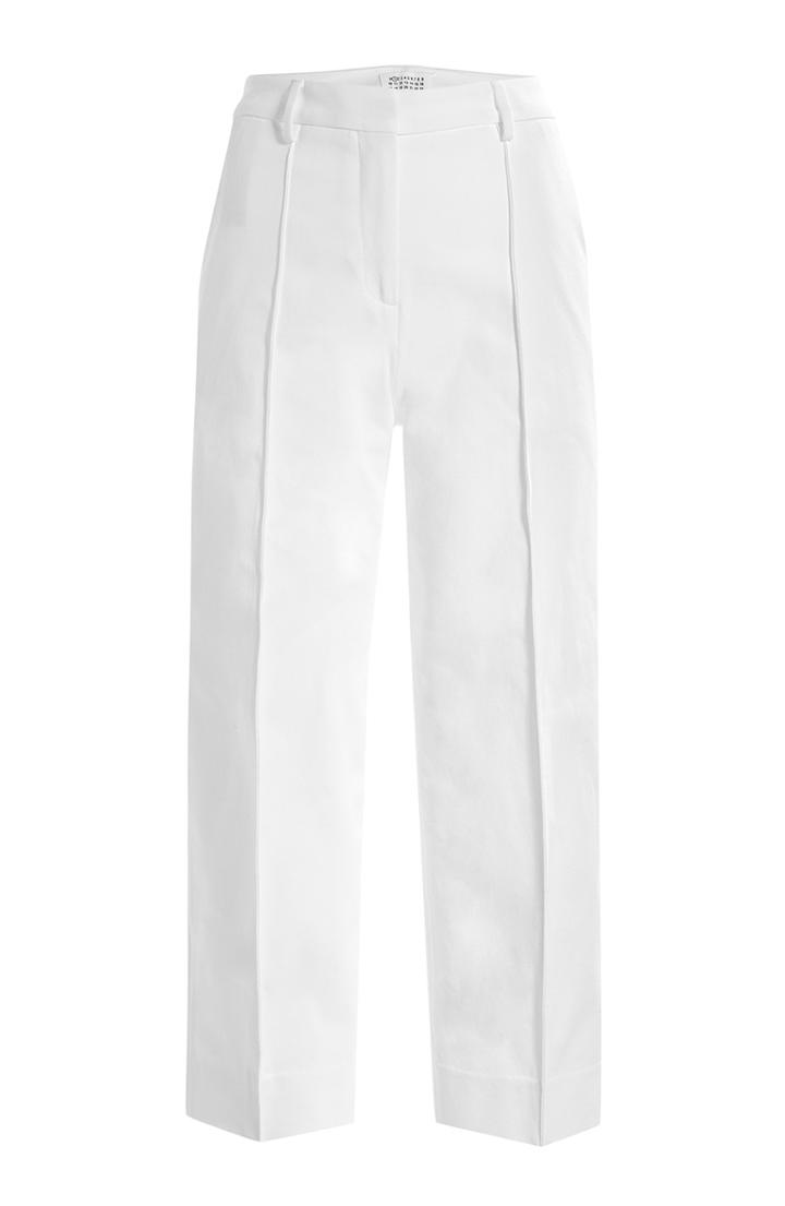Maison Martin Margiela Cropped Cotton Pants