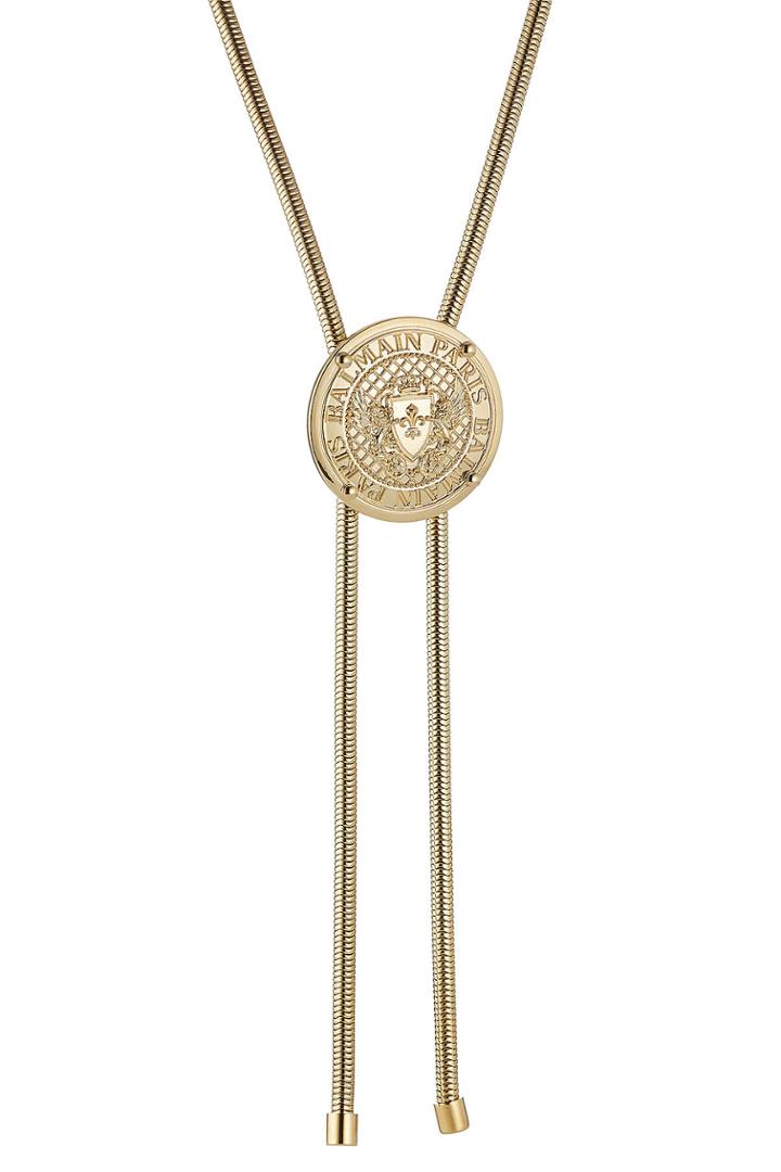 Balmain Balmain Bolo Tie Necklace