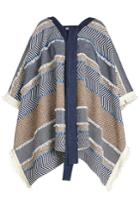 See By Chlo See By Chlo Poncho With Cotton And Wool