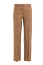 Michael Kors Collection Michael Kors Collection Printed Virgin Wool Pants - Camel