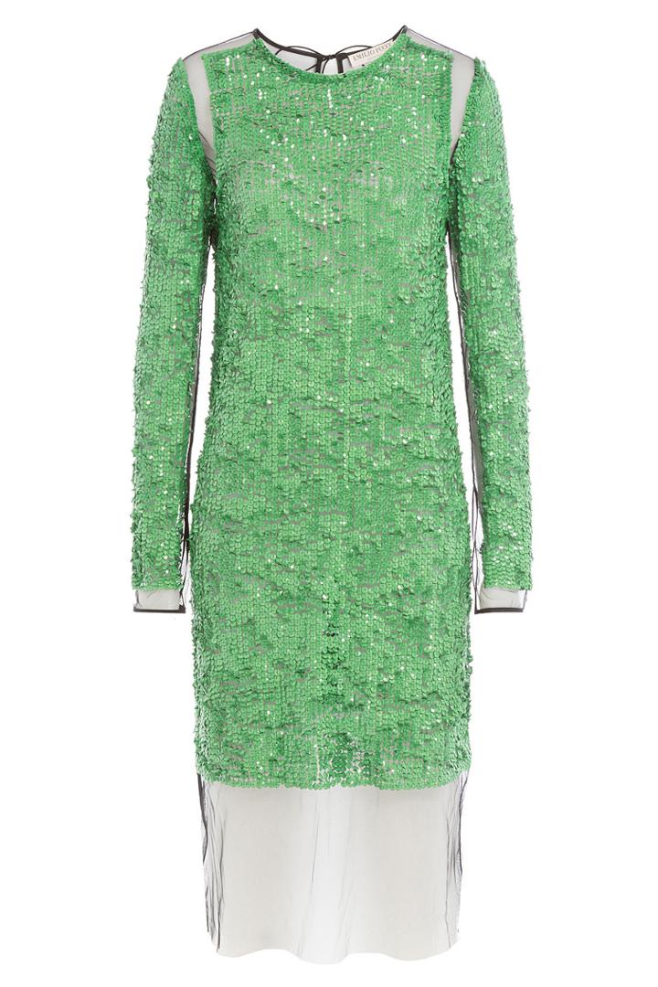 Emilio Pucci Emilio Pucci Sequin Dress With Tulle