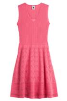 M Missoni M Missoni Cotton-blend Knit Dress - Rose