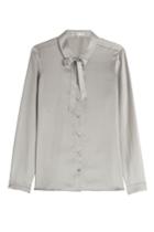 Paule Ka Paule Ka Silk Blouse - Silver