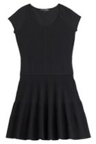 Ralph Lauren Black Label Ralph Lauren Black Label Stretch Jersey Dress - Black