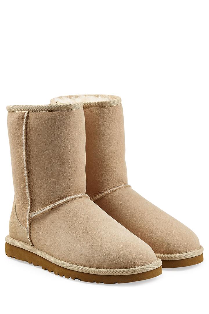 Ugg Australia Ugg Australia Classic Short Suede Boots - Beige