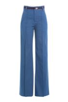 Marc Jacobs Marc Jacobs Wide Leg Jeans With Contrast Thread - Blue