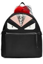 Fendi Fendi Backpack With Fox Fur - Multicolor