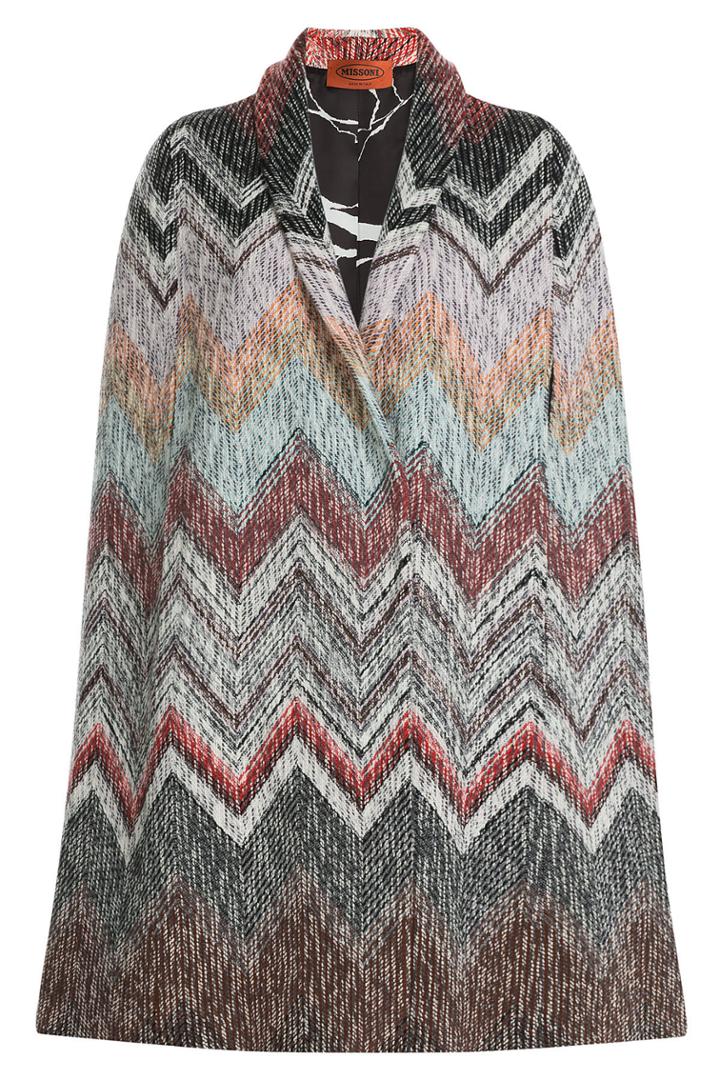 Missoni Missoni Wool Cape - None
