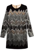 Emilio Pucci Fringed Dress With Leather