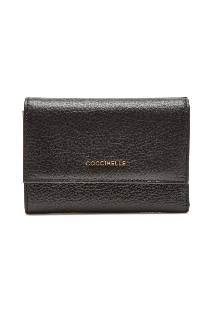 Coccinelle Coccinelle Metallic Soft Mini Leather Wallet