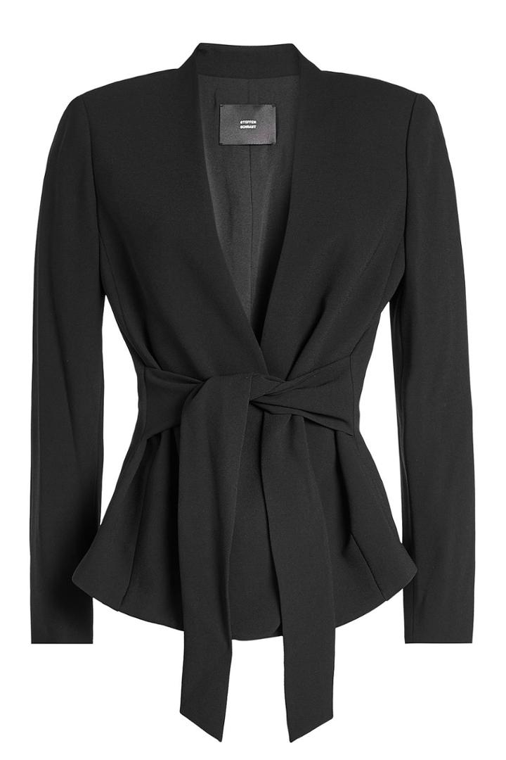 Steffen Schraut Steffen Schraut Blazer With Knotted Front