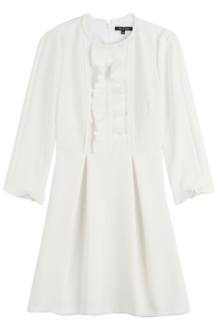 Tara Jarmon Tara Jarmon Dress With Ruffles - White