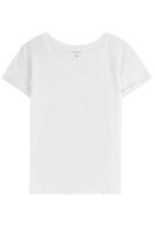 Velvet Velvet Linen T-shirt - White