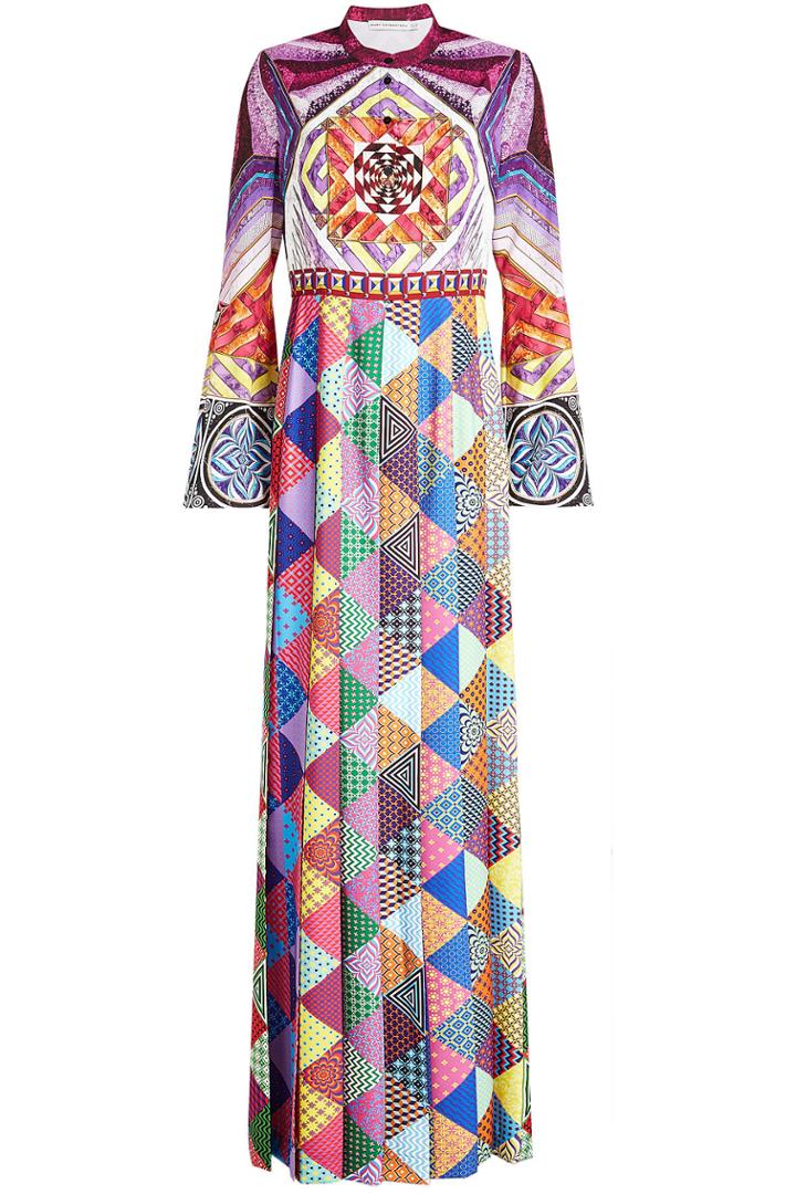 Mary Katrantzou Mary Katrantzou Floor Length Printed Dress