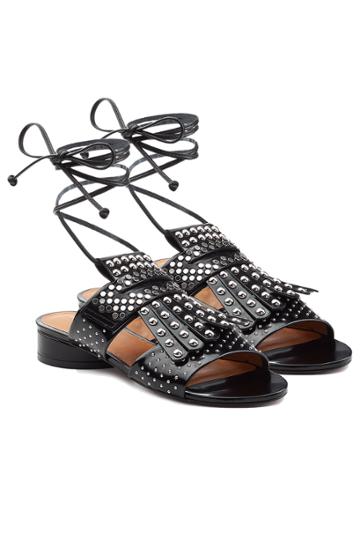 Robert Clergerie Robert Clergerie Embellished Leather Sandals