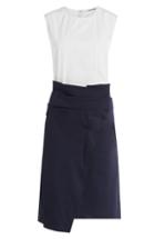 Jil Sander Color-block Cotton-twill Dress