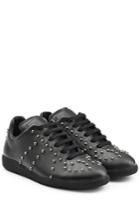 Maison Margiela Maison Margiela Embellished Leather Sneakers