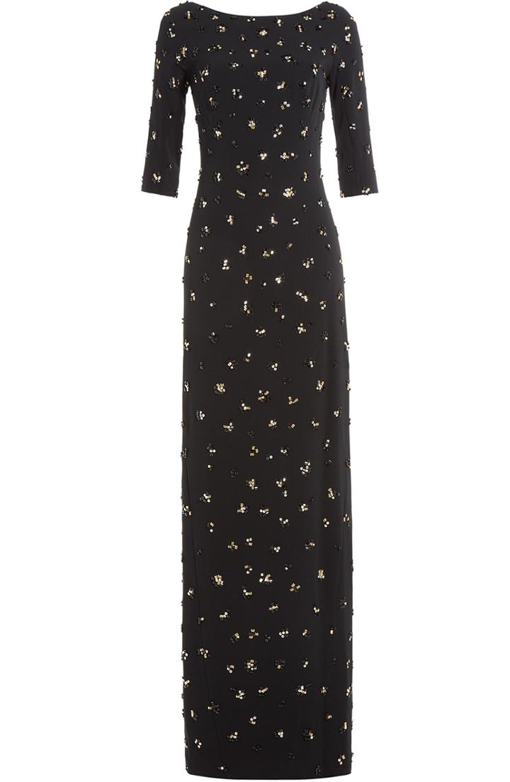 Jenny Packham Embellished Maxi Dress