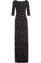 Jenny Packham Embellished Maxi Dress