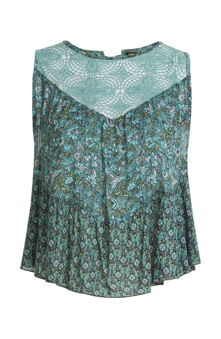 Anna Sui Free Spirit Printed Top