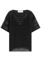 By Malene Birger By Malene Birger Cotton Broderie Anglaise Top - Black