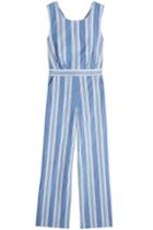 M I H M I H Striped Cotton Jumpsuit