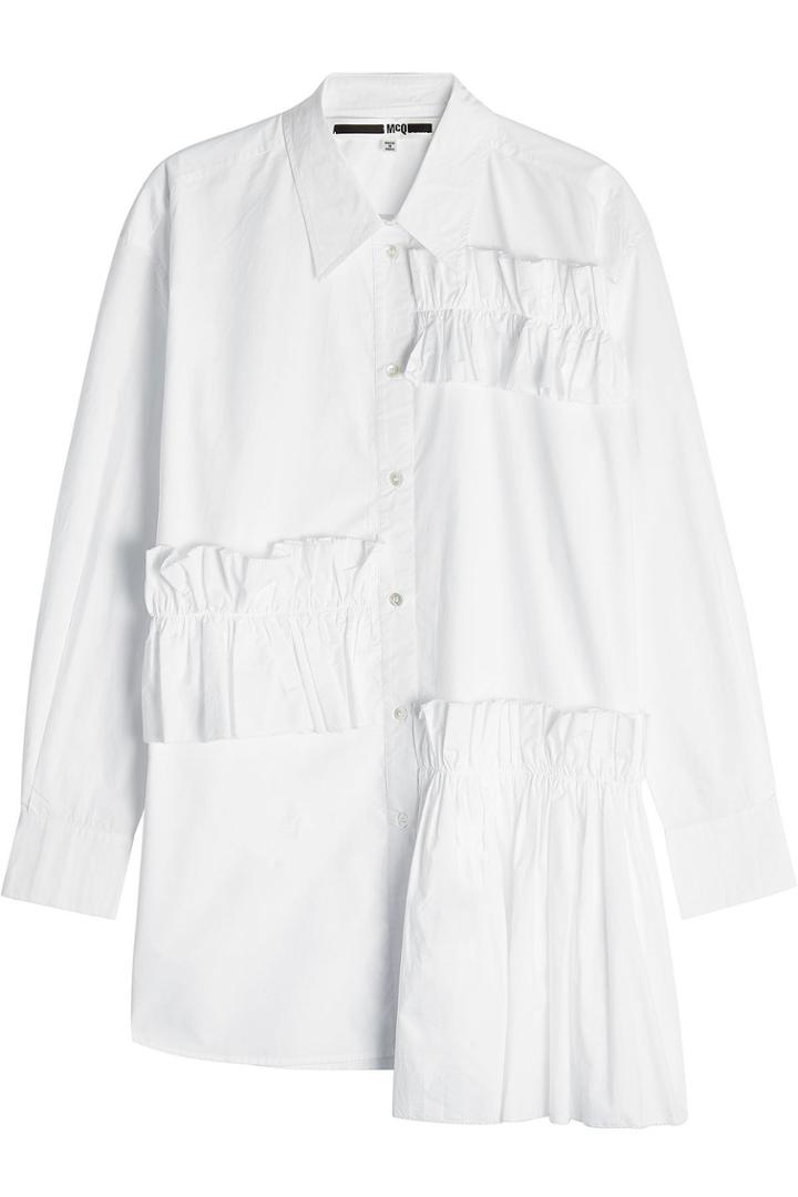 Mcq Alexander Mcqueen Mcq Alexander Mcqueen Ruffle Cotton Shirt