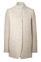 Vionnet Vionnet Wool Jacket With Printed Back - Beige