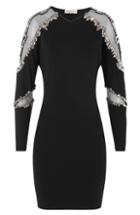 Emilio Pucci Sheer-paneled Embellished Dress
