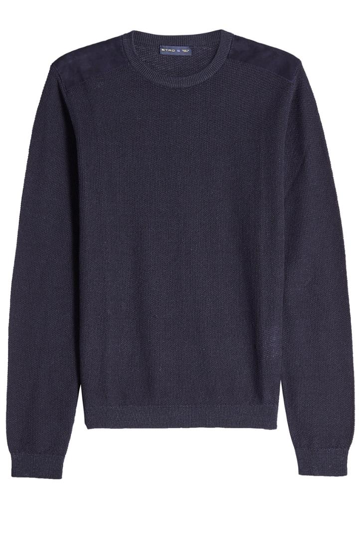 Etro Etro Pullover With Linen And Cotton