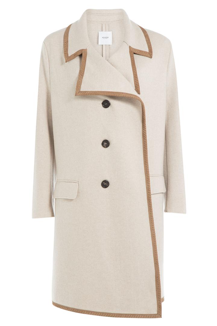 Agnona Agnona Cashmere Coat - Beige