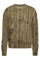 Off-white Off-white Camouflage Slim Crewneck Sweatshirt
