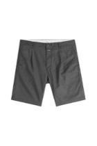 Closed Closed Pleated Linen-cotton Shorts - Green